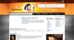 Desktop Screenshot of hitparada.radioonline.cz