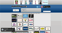 Desktop Screenshot of ie.radioonline.fm