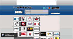 Desktop Screenshot of it.radioonline.fm